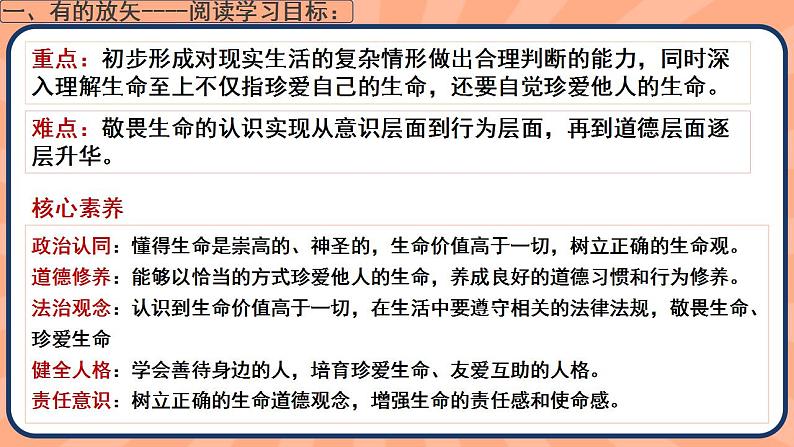 8.2 敬畏生命 课件 2022-2023学年部编版道德与法治七年级上册第2页