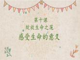 10.1 感受生命的意义 课件 2022-2023学年部编版道德与法治七年级上册