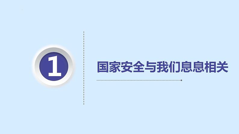 9.1 认识总体国家安全观 课件 2022-2023学年部编版道德与法治八年级上册第3页