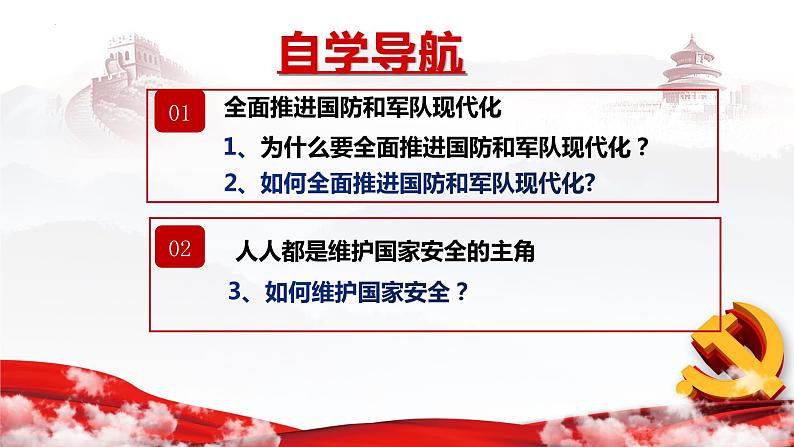 9.2 维护国家安全 课件 2022-2023学年部编版道德与法治八年级上册03