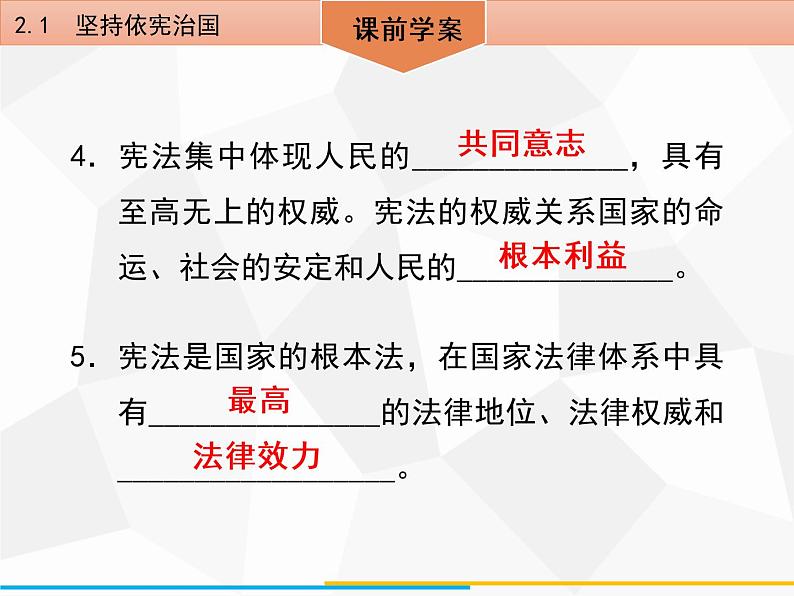 道德与法制八年级下册第二课　保障宪法实施2．1　坚持依宪治国课件05