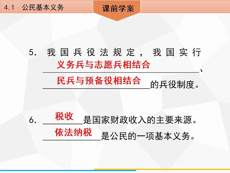 道德与法制八年级下册第四课公民义务4.1公民基本义务课件第6页