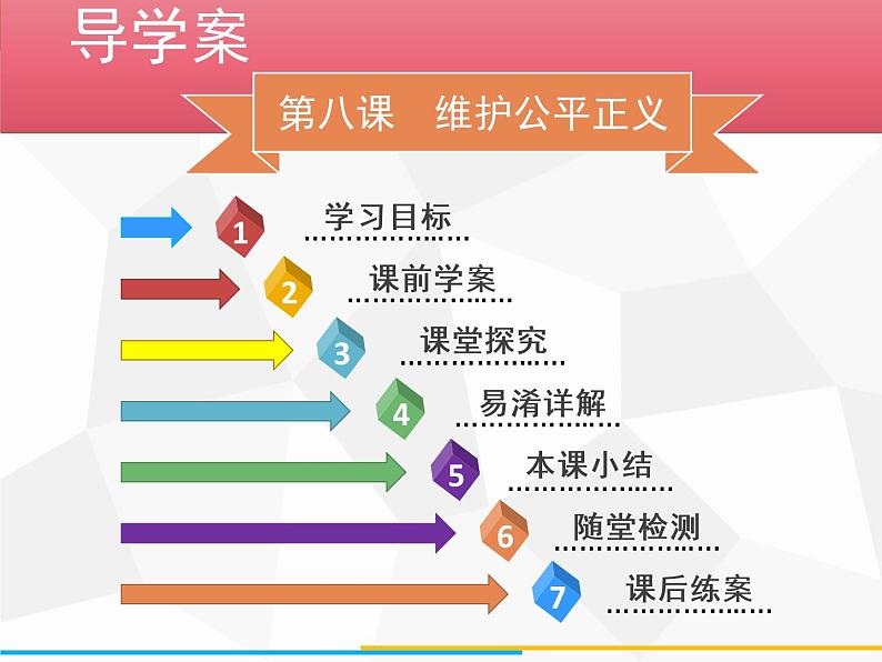 道德与法制八年级下册第八课　8．1　公平正义的价值课件第2页