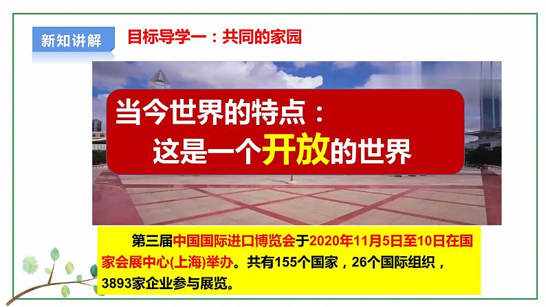 【新目标】九年级道德与法治 下册 1.1 开放互动的世界 课件 第5页