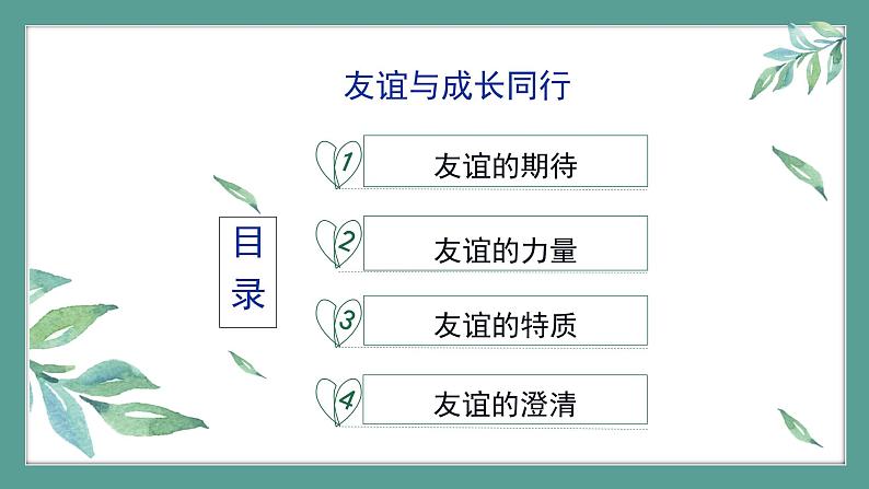 道德与法治 7年级上册 友谊与成长同行课件带配套教案05