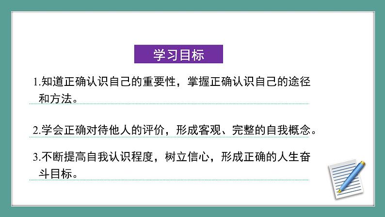 第三课第一框《认识自己》 课件第2页