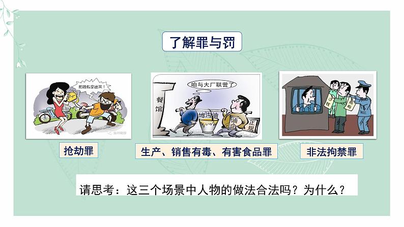 道德与法治八年级上册同步课件 《预防犯罪》教学课件第8页