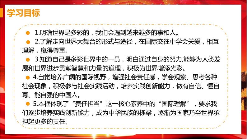 第五课第一框《走向世界大舞台》课件+教案+导学案+练习02