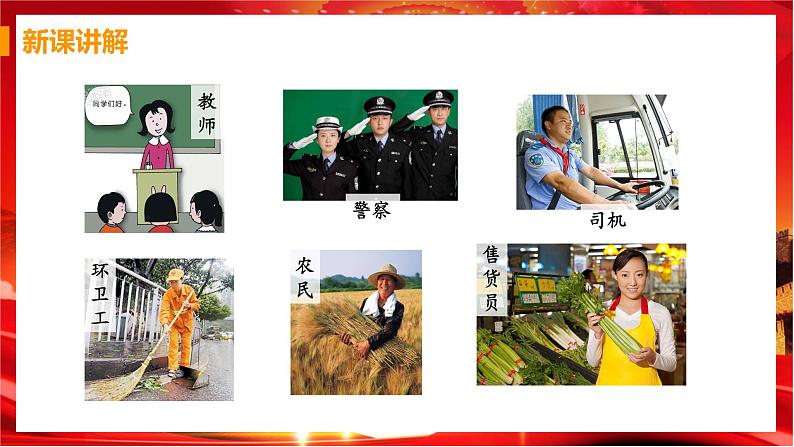 第六课第二框《多彩的职业》课件+教案+导学案+练习07