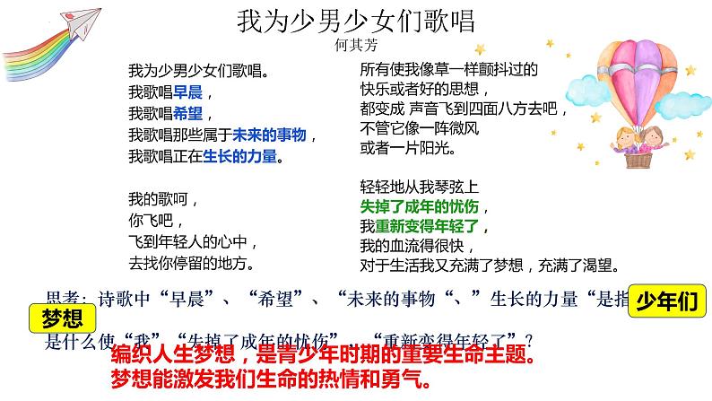 1.2+少年有梦（课件）-2022-2023学年七年级道德与法治上册配套课件+导学案+教案（部编版）06