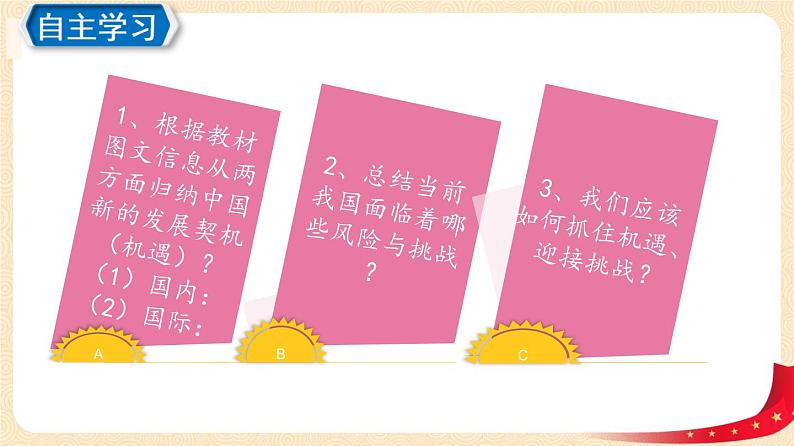 4.1 中国的机遇与挑战（课件+教案+学案+练习+视频）部编版九年级道德与法治下册精品备课资源（教案 课件 学案 练习）03