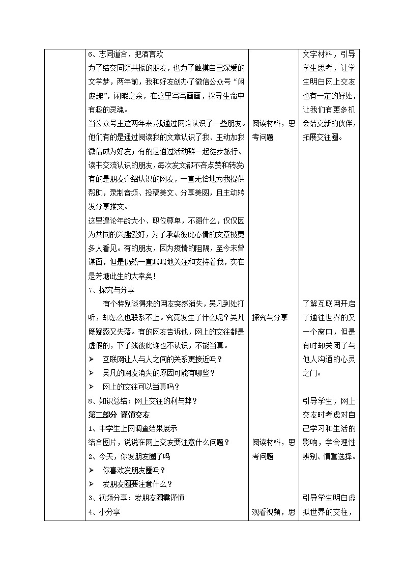 5.2网上交友新时空（课件）-2022-2023学年七年级道德与法治上册配套课件+导学案+教案（部编02
