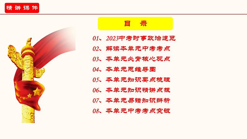 专题十六 崇尚法治精神（课件精讲）-2023年中考道德与法治一轮复习讲练测（部编版）第2页