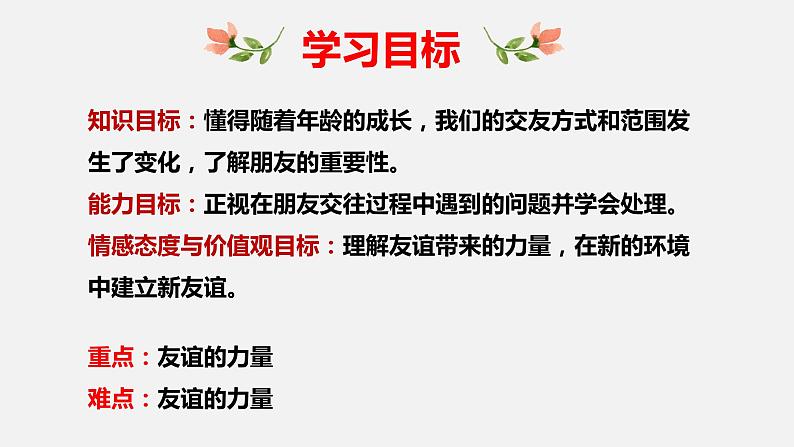 精编七年级道德与法治上册同步备课系列（部编版）4.1和朋友在一起 （精编课件+教案+学案+分层练习）05