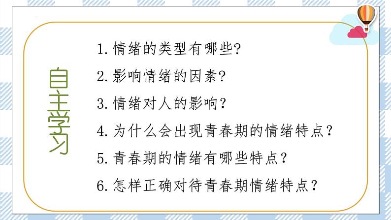 4.1 青春的情绪 课件第3页