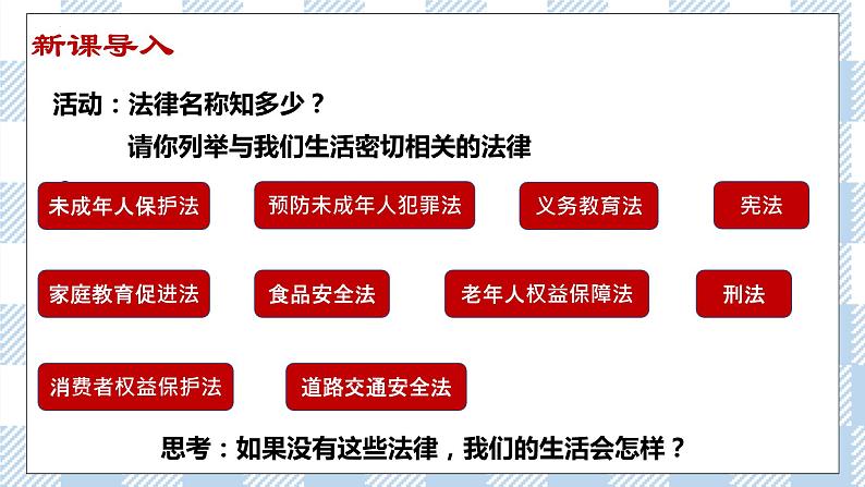 9.1 生活需要法律 （课件+素材）01