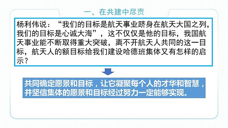 8.2 我与集体共成长（备课件+备作业）精编七年级道德与法治下册同步备课系列（部编版）07