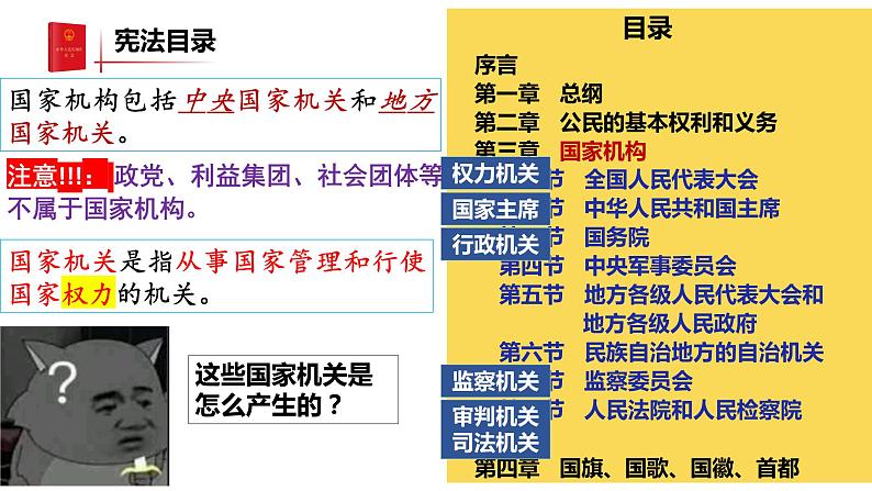 2022-2023学年部编版道德与法治八年级下册1.2 治国安邦的总章程-课件第4页