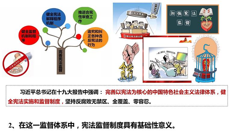 2022-2023学年部编版道德与法治八年级下册2.2 加强宪法监督 课件第5页