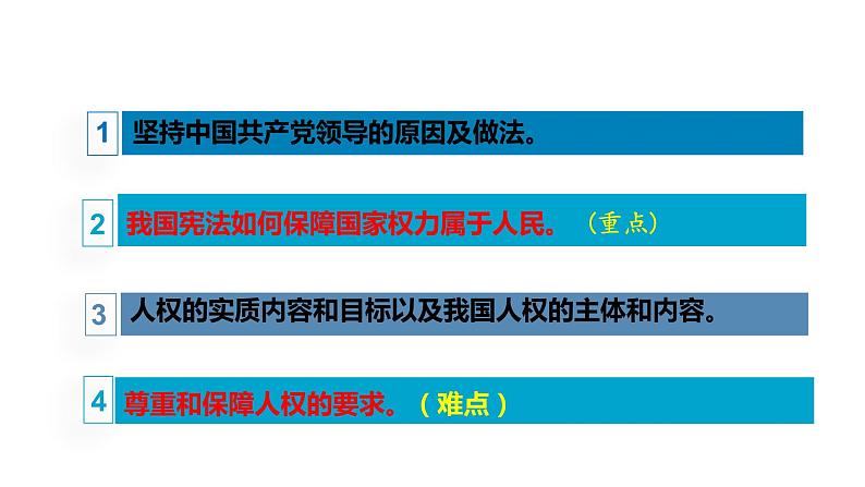 部编版八年级道德与法治下册--1.1 党的主张和人民意志的统一（课件1）第2页