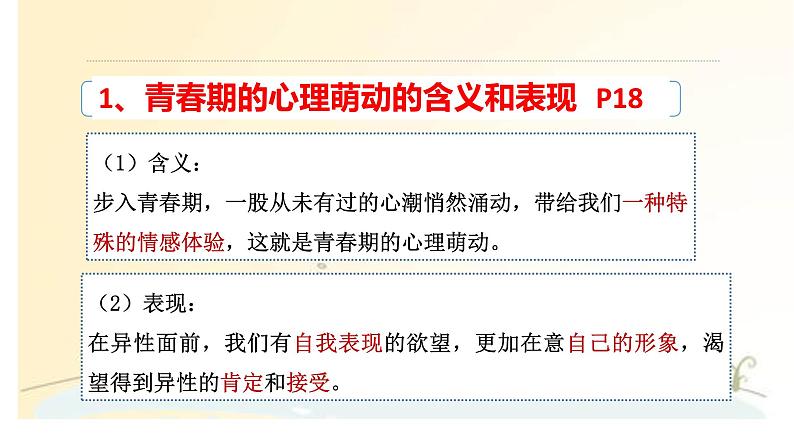 2022-2023学年部编版道德与法治七年级下册 2.2 青春萌动 课件第6页