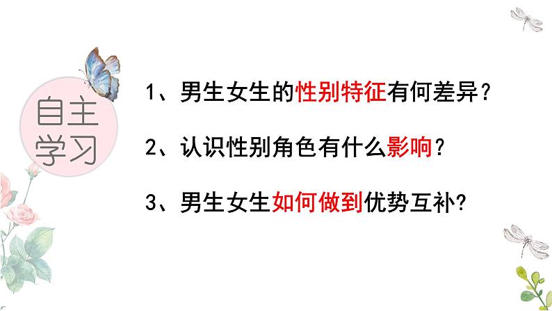 2022-2023学年部编版道德与法治七年级下册 2.1 男生女生 课件02