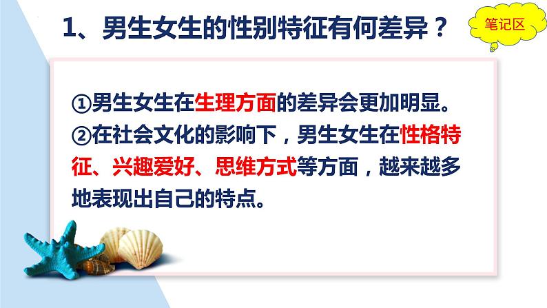 2022-2023学年部编版道德与法治七年级下册 2.1 男生女生 课件05