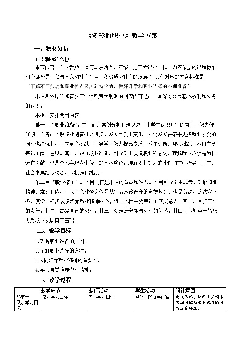 多彩的职业课件（送教案）01