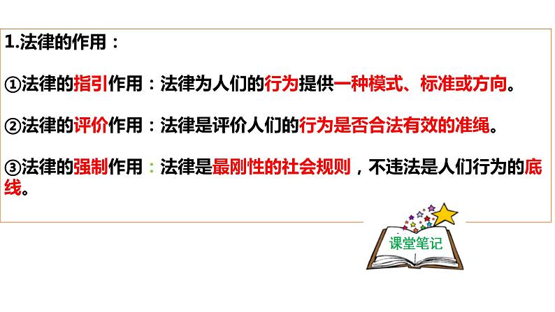 统编道法八上：5.1法不可违 课件05