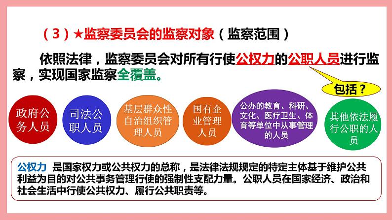 统编版道德与法制 八年级下册 6.4国家监察机关(课件+教案+知识清单+视频素材）08