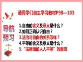 统编版道德与法制 八年级下册 7.1自由平等的真谛课件+教案+知识清单