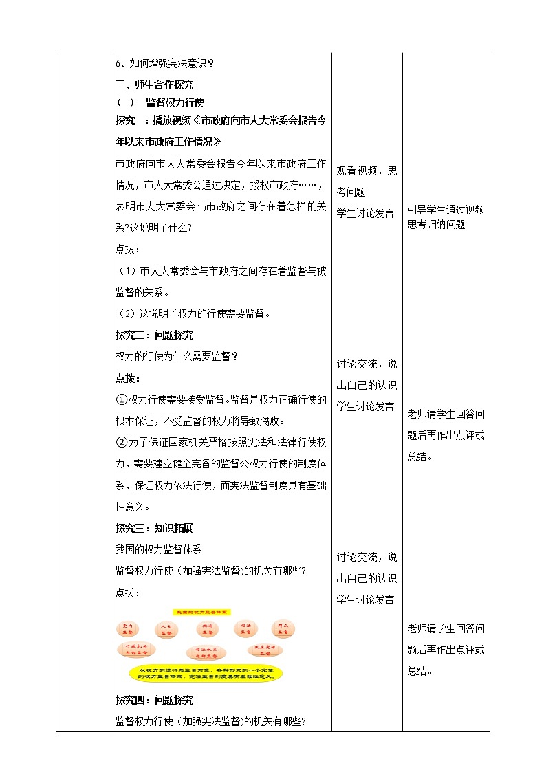 2.2《加强宪法监督》教学设计第2页
