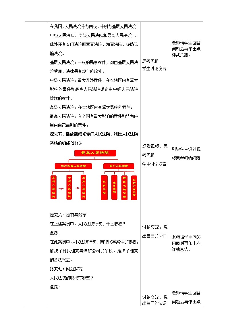 统编版道德与法制 八年级下册 6.5《国家司法机关》（课件+教学设计+学案+课时训练+视频素材）03