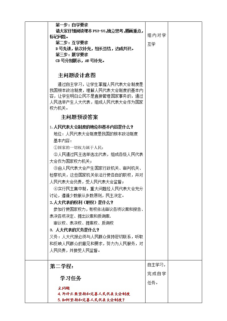 5.1根本政治制度 教案第2页
