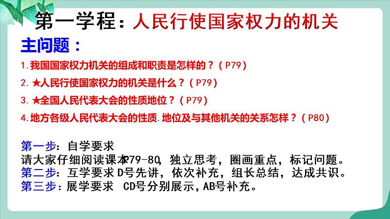 统编版道德与法制 八年级下册 6.1 《国家权力机关》(课件+教案+视频素材）07