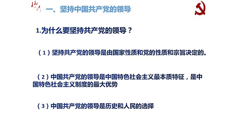 1.1 党的主张和人民意志的统一 课件-2022-2023学年部编版道德与法治八年级下册第7页