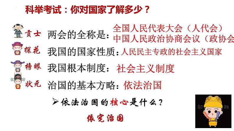 2.1 坚持依宪治国 课件-2022-2023学年部编版道德与法治八年级下册第3页