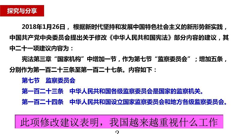 2.2 加强宪法监督  课件-2022-2023学年部编版道德与法治八年级下册04