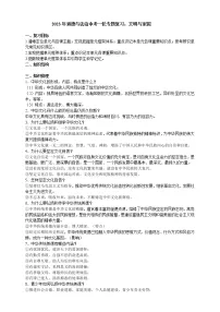 【备考2023】中考道德与法治一轮专题复习学案:我们共同的世界(含解析)