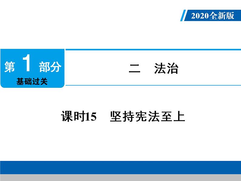 初中政治中考复习 第1部分 课时15课件PPT第1页