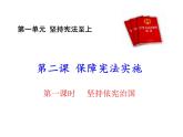 部编版八年级道德与法治下册--2.1坚持依宪治国（课件4）
