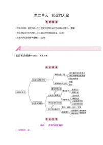 初中政治中考复习 第二单元  友谊的天空