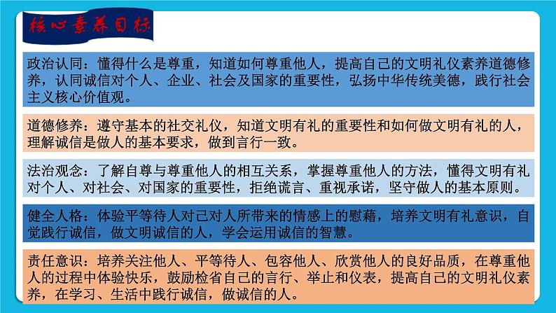 【新课标】专题十：文明有礼  诚实守信 课件第3页