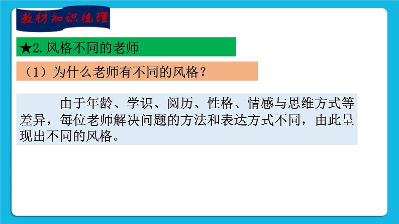 【新课标】2023年中考道法一轮复习 专题十一：尊敬师长 家庭美德 （课件+学案）05