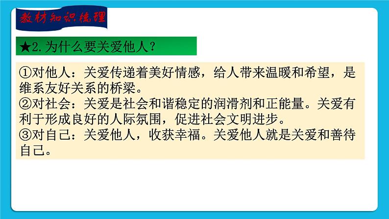 【新课标】2023年中考道法一轮复习专题二十四  奉献社会 关爱他人 课件+学案08