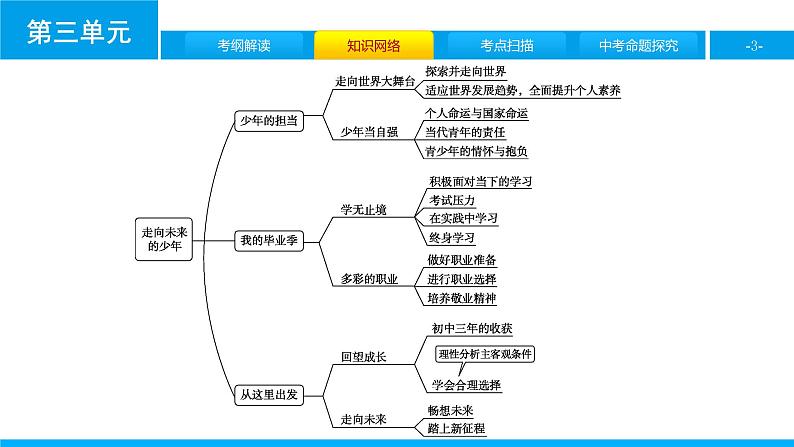 初中政治中考复习 第三单元　走向未来的少年课件PPT03