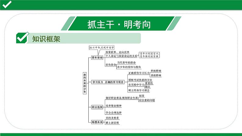 初中政治中考复习 2 课时10  走向未来的少年（第三单元）课件PPT第3页