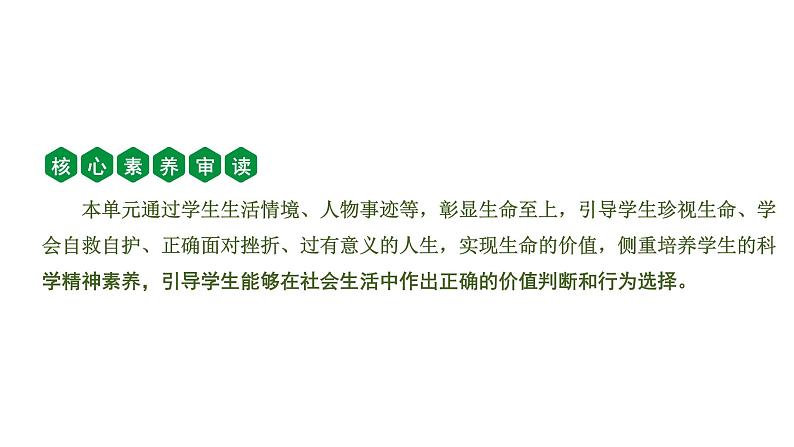 初中政治中考复习 4 第四单元　生命的思考课件PPT第2页