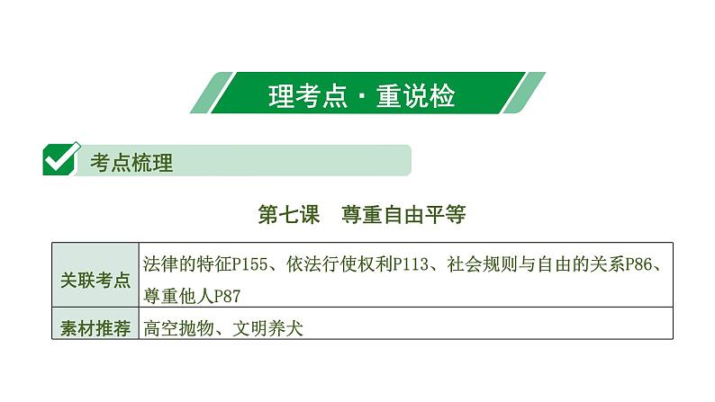 初中政治中考复习 4 课时19  崇尚法治精神（第四单元）课件PPT第6页