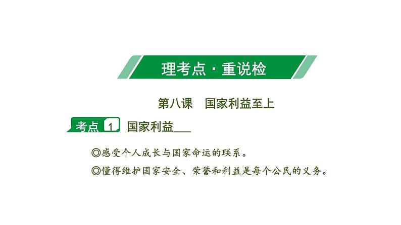 初中政治中考复习 5 课时15  维护国家利益（第四单元）课件PPT第6页